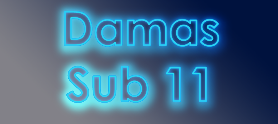 Resultados de damas Sub 11